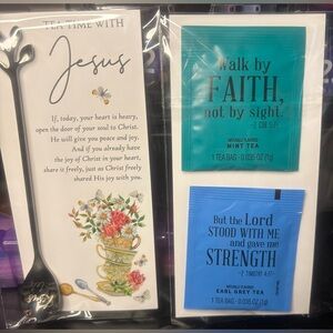 TEATIME WITH JESUS, SPOON SET